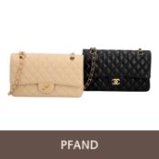 PFANDAUKTION - CHANEL Schultertasche "KLASSISCHE TASCHE 11.12", Koll.: 2015-2016/2016-2017.