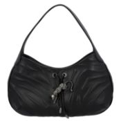 CARTIER Schultertasche mit Portemonnaie "PANTHERE".
