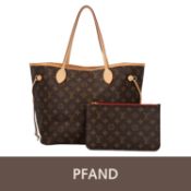 PFANDAUKTION - LOUIS VUITTON Shopper "NEVERFULL MM", Koll.: 2020, akt. NP.: 1.550,-€.