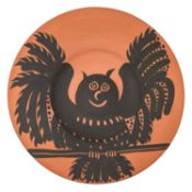 PICASSO, PABLO (1881 - 1973) "Hibou aux ailes déployées" 1957