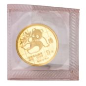 VR China - 5 Yuan 1989, Motiv Panda, 