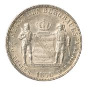 Altdeutschland, Sachsen - Johann (1854-1873) Vereinstaler 1870 B