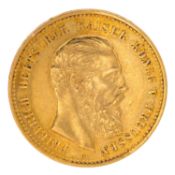 Dt. Kaiserreich /GOLD - Preußen, Friedrich III. (1888) 10 Mark 1888-A