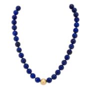 Collier aus Lapislazuli, 