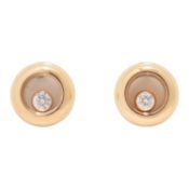 CHOPARD Ohrringe "Happy Diamonds" mit Brillanten 