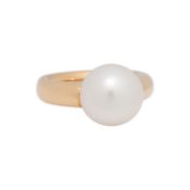 Ring mit feiner Südseeperle 12 mm, 