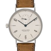 NOMOS Tangente limitierter "Lävograph" 100 Jahre WEMPE Chronometerwerke. Box und Papiere 2005.
