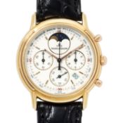 JAEGER-LeCOULTRE Neo-Vintage Odysseus "Pulsations" Chronograph, Ref. 165.7.3. Ca. 1990er Jahre.