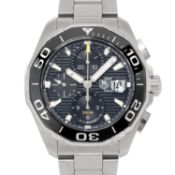 TAG HEUER Aquaracer 300M Chronograph Ref. CAY211-BA0927 Herrenuhr, Box und Papiere 2017. 