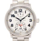 ULYSSE NARDIN Marine Chronometer Herrenuhr, Ref. 26322. Mit Papieren aus 1998.