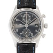 IWC Portugieser "Flyback" Chronograph Classic, Ref. IW390404. Box und Papiere 2016.