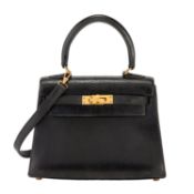 HERMÈS VINTAGE Handtasche "MINI KELLY BAG".