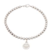 TIFFANY & CO. Armkette "RETURN TO TIFFANY", akt. NP.: 340,-€, Gr. M.