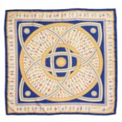 HERMÈS Seidencarré "DONNER LA MAIN".