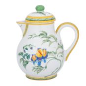 HERMÈS VINTAGE Teekanne "LES TOUCANS - MOUSTIERS".