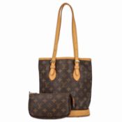 LOUIS VUITTON Beuteltasche "BUCKET BAG PM".