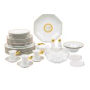 ROSENTHAL meets VERSACE Speiseservice 'Gorgona', 20. Jh.