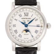 MONTBLANC Star Quantieme Complet Ref 108736 Herrenuhr von 2014 mit Papieren.