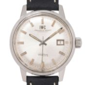IWC Schaffhausen Vintage Ingenieur "Jumbo" Herrenuhr, Ref. 866AD. Mit Papieren aus 1972.