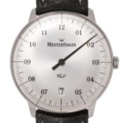 MEISTERSINGER Neo Ref. NE901N Herrenuhr, ca. 2010er Jahre. 