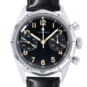JUNGHANS Vintage Bundeswehr Fliegerchronograph "J88". Ca. 1960er Jahre.