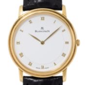 BLANCPAIN Villeret Ultraslim Herrenuhr Ref. 0021-1418 in 18K Gelbgold. 