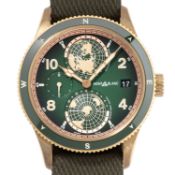 MONTBLANC Geosphere Ref 119909 Limited Edition Herrenuhr von 2020. Box und Papiere. 