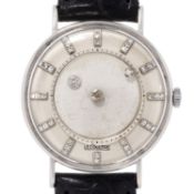 VACHERON CONSTANTIN - LeCOULTRE Vintage "Galaxy" mit Mystery Dial. Ca. 1950er Jahre.
