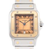 CARTIER Santos Galbee Ref 187901 Herrenuhr aus den 90er Jahren. 