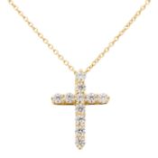 TIFFANY & CO Kreuzanhänger mit Brillanten 