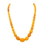Collier aus Bernstein, 