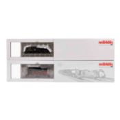 MÄRKLIN zwei Dampflokomotiven, Spur H0,