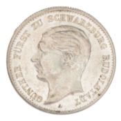 Schwarzburg-Rudolstadt/Silber - 2 Mark 1898/A, Günther Viktor,