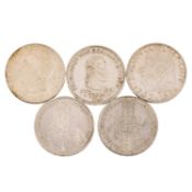 BRD/SILBER – Top 5 – 5 x 5 DM Gedenkprägungen,
