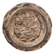 Augsburg - Brakteat, Hartmann II. von Dillingen (1250-1286), 