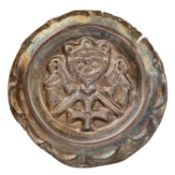 Donauwörth, königliche Münzstätte - Brakteat, Friedrich II. von Hohenstaufen (1215-1250),