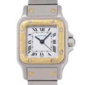 CARTIER Santos Galbée Ref. 0902 Automatic Damenuhr, ca. 90er Jahre. 