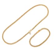 WELLENDORFF Schmuckset Collier und Armband, 