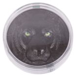 Republik Palau /SILBER – 500 g Feinsilber, 25 $ „Black Panther“ 2022