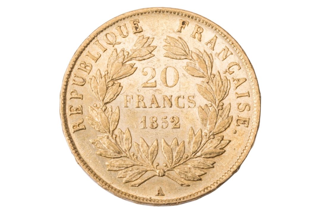 Frankreich - Louis-Napoléon Bonaparte (1848-1852) 20 Francs 1852-A - Bild 2 aus 3