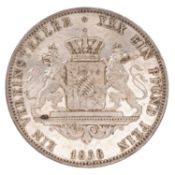 Altdeutschland – Bayern, Maximilian II. (1848–1864), Taler 1858