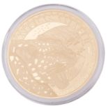 Republik Tschad /GOLD – 2 Unzen Leopard, 10.000 CFA 2023