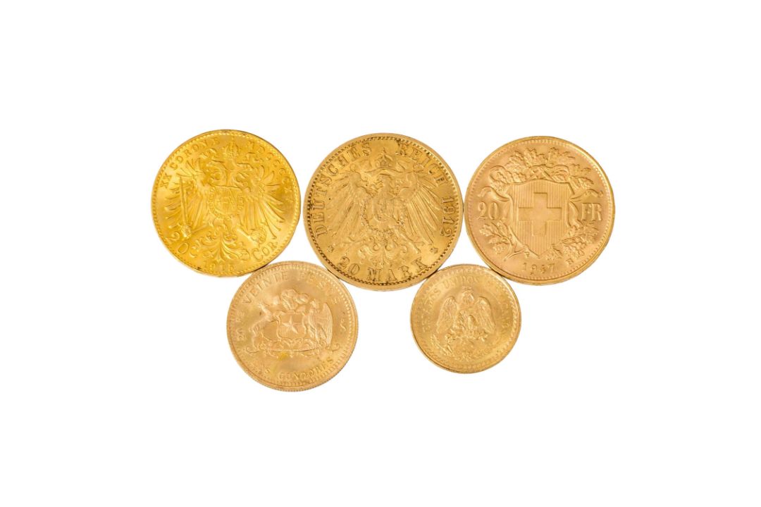 Gemischtes GOLDlot - 9 Münzen mit insg. ca. 34g Feingold, - Bild 3 aus 5