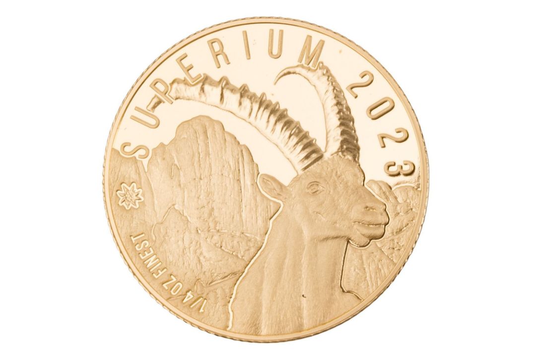 Solomon Islands /GOLD – 25 $, Charles III „Alpine Ibex“ 2023 - Bild 1 aus 3