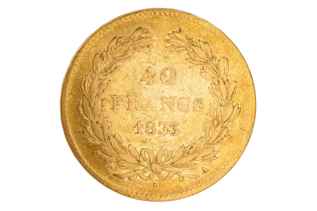 Frankreich /GOLD - Louis-Philippe I. (1830-1848) 40 Francs 1833 - Bild 2 aus 2