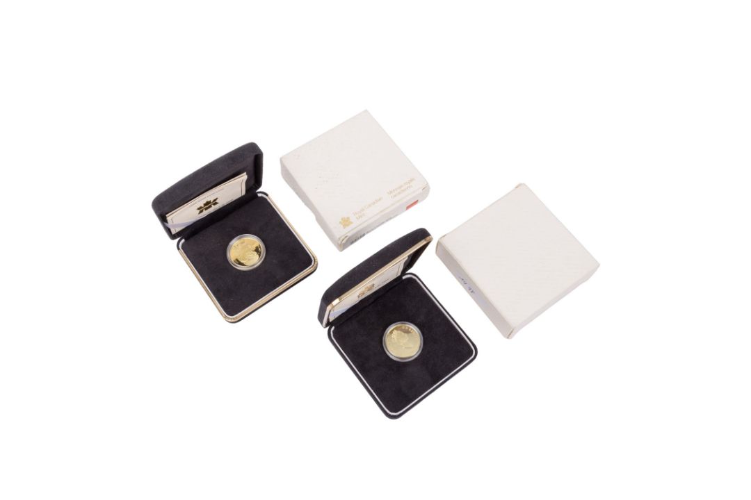 Kanada/GOLD - 2 x 100 Dollars 1997/1998 - Bild 3 aus 3