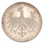 Altdeutschland – Freie Stadt Frankfurt (1372–1866), Doppelgulden 1848