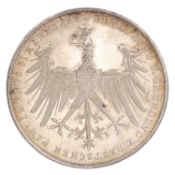 Altdeutschland – Freie Stadt Frankfurt (1372–1866), Doppelgulden 1848