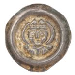 Bistum Augsburg - Brakteat Hartmann II. von Dillingen, 1250-1286, 