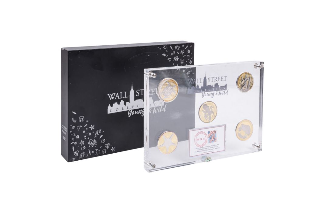 USA – Wall Street Collection, 5 × 1 oz Silber 2022 - Bild 3 aus 3